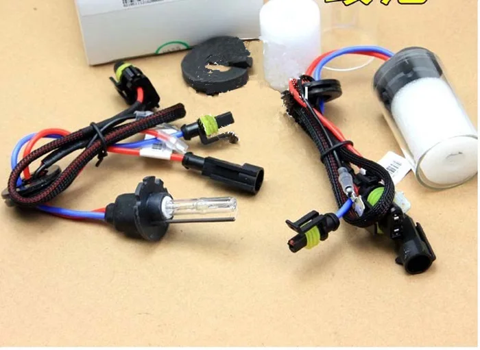 HID лампа CNLight 35 Вт 12 В Одиночная ксеноновая + бесплатная доставка H1 H3 H7 H11 9005 90064300K