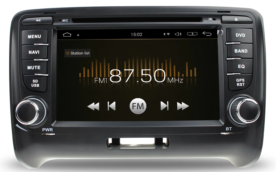 7 &quotMTK Android 8 1 автомобильный dvd-плеер для AUDI TT Mk2 2006-2014 авто мультимедиа радио