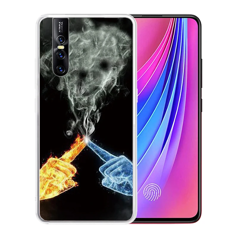 Мягкий силиконовый прозрачный чехол из ТПУ для VIVO V17 Pro Nex 3 S1 Asia V15 V11 V9 V7 V5 Youth Durable