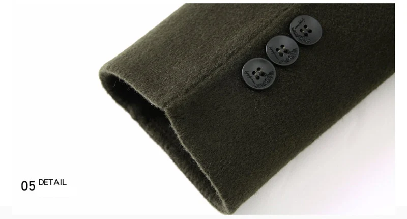 

Medium Long Trench Coat Men Overcoat Winter Jacket Men Windbreaker Thick Solid Black Trench Coat Men English Style Costume