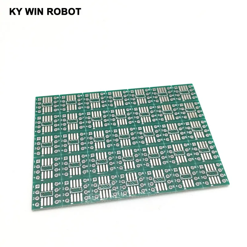 20 шт. SMD для DIP адаптера преобразователь SOP8 SSOP8 TSSOP8 плата модуль адаптеров пластина
