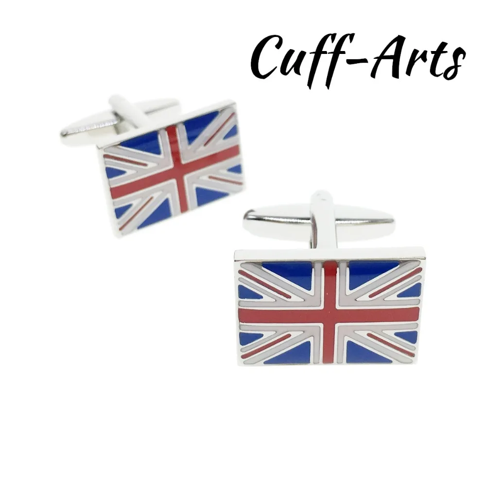 Запонки для мужчин Union Jack запонки с изображением флага мужские ювелирные изделия