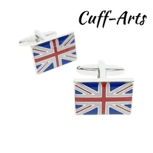 Запонки для мужчин Union Jack запонки с изображением флага мужские
