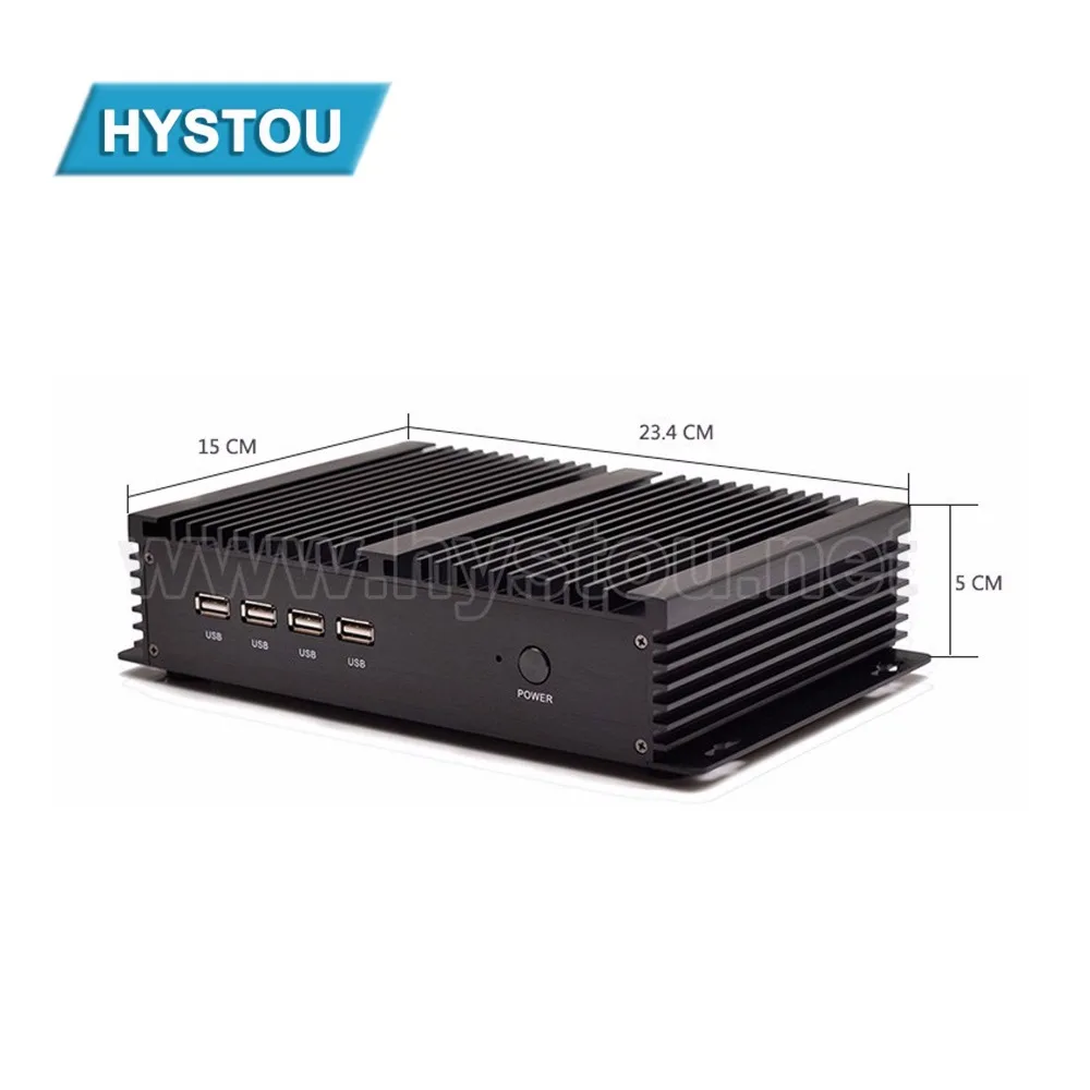 Безвентиляторный промышленный Мини ПК Core i7 4500U Core i5 5250U Core i3 5005U minipc dual lan дешевый celeron 1037U i5 мини ПК Windows XP