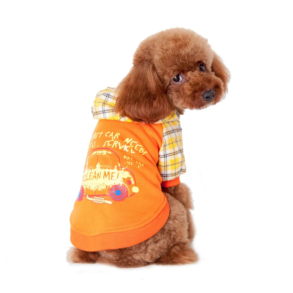 Fashion Cute Pet Dog Puppy Warm Clothes Cotton Jumpsuit Hoodie Coat Doggy Apparel Jacket ropa de perros mascotas | Дом и сад