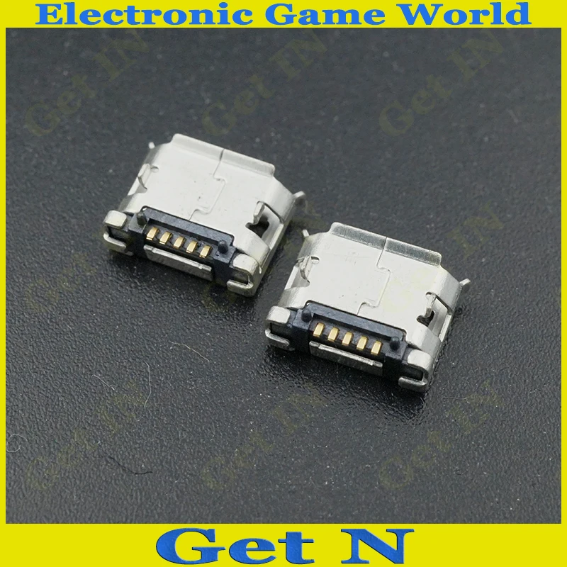 100 шт. разъем Micro USB для зарядки 5 9 мм|socket connector|socket usbsocket micro usb |