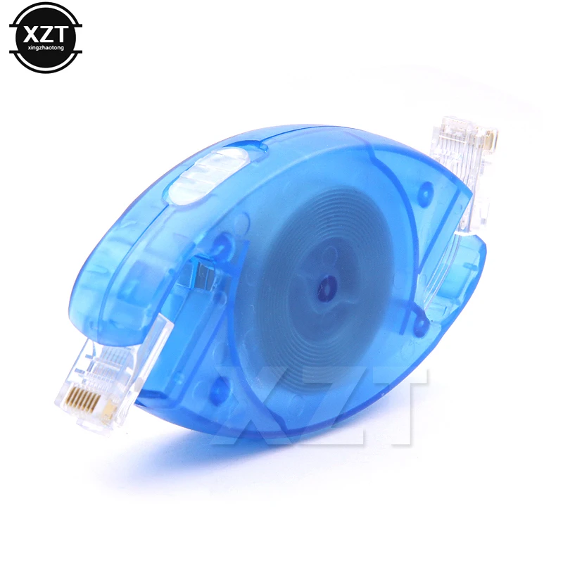 Портативный 2 5 М Выдвижной 8 контактный RJ45 M Cat5 Ethernet сетевой кабель для ноутбука с