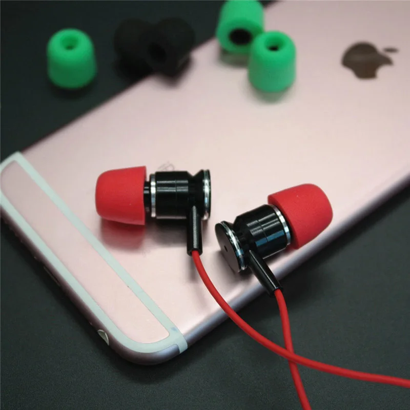 EKIND наушники с пеной памяти вкладыши губкой T400 для HUAWEI XIAOMI спортивные