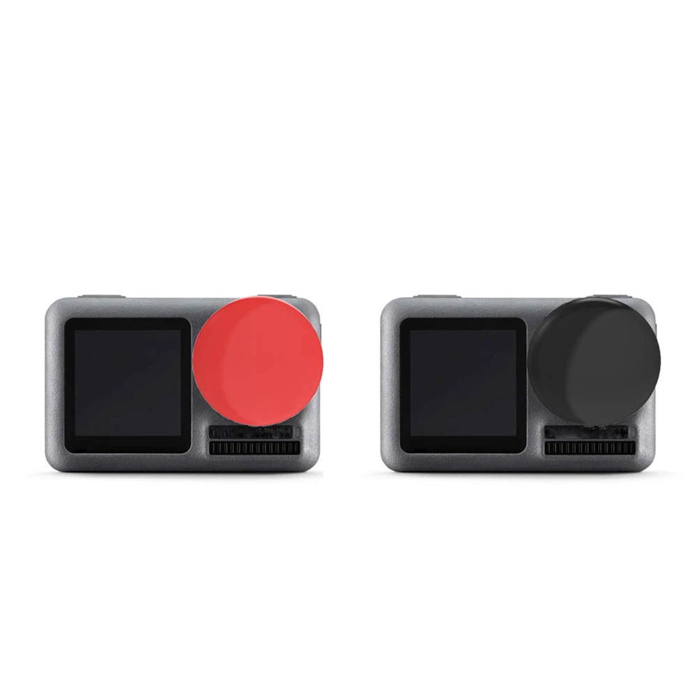 1 пара силиконовых крышек для объектива спортивной экшн камеры DJI OSMO