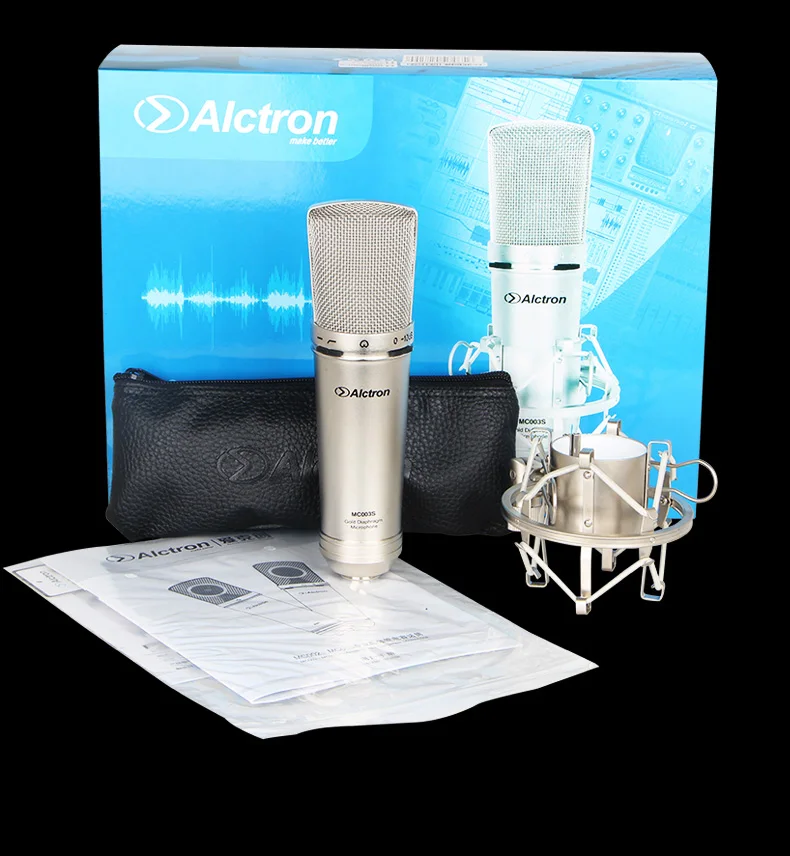 Профессиональный конденсаторный микрофон Alctron MC003S конденсатор Студийный