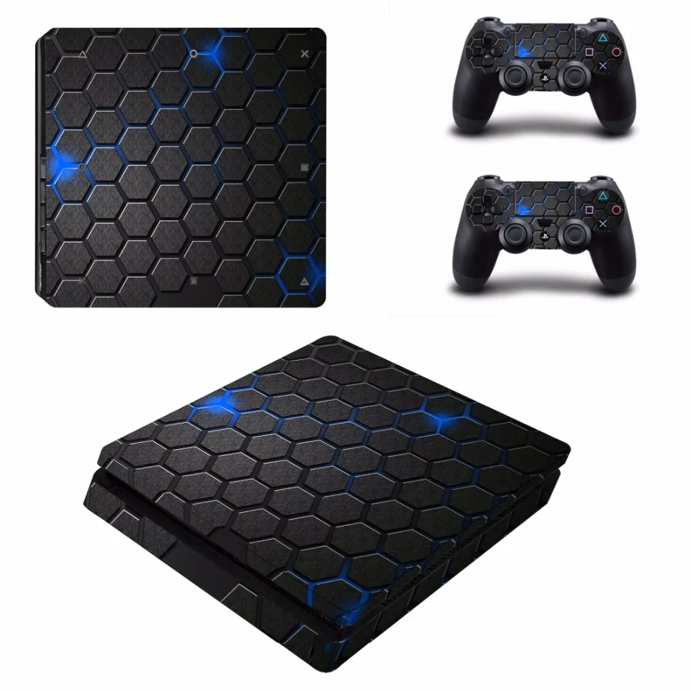 ARRKEO Зеленая Сетка виниловая наклейка PS4 тонкая Наклейка защитная для PlayStation 4