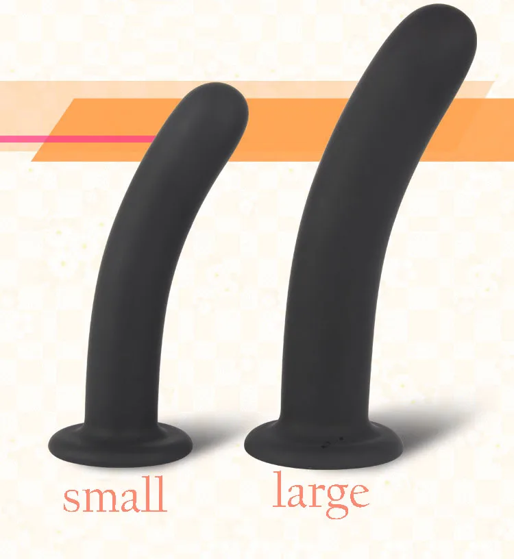 Гладкая Анальная пробка анальный фаллоимитатор присоска массаж простаты