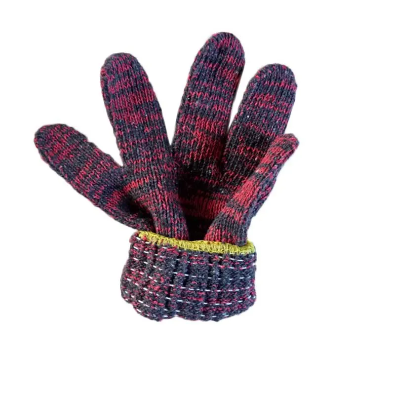 

New 12 Pairs 800g Cotton Garden Gloves Wear-Resistant Strengthen Thicker Work Gloves High Temperature labor protection Glove AA