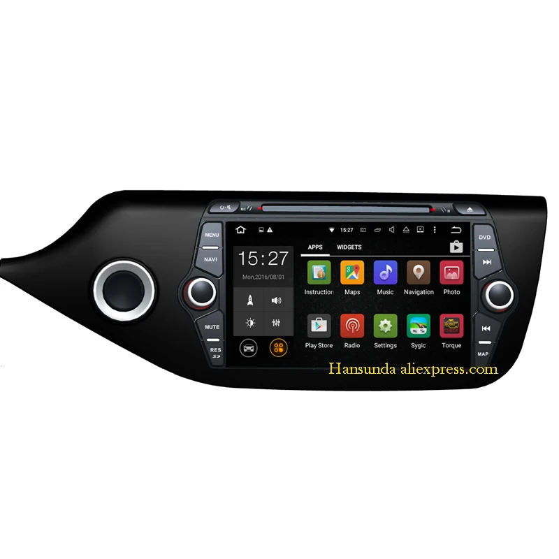 Автомобильный DVD плеер 2 Гб + 16 ГБ 2DIN 8 дюймов для Kia CEED HD 1024*600 емкостный экран
