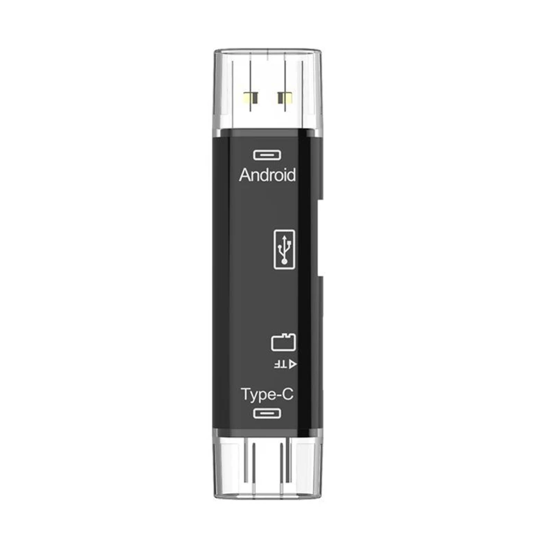 Type C Micro USB TF устройство для чтения карт памяти USB 2,0 OTG адаптер для U флэш-диск мышь для Macbook ПК компьютер Android смартфоны