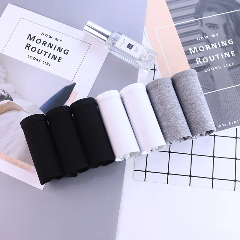 7 шт./лот Нижнее белье женские трусики для девочек плюс размер трусы сексуальные