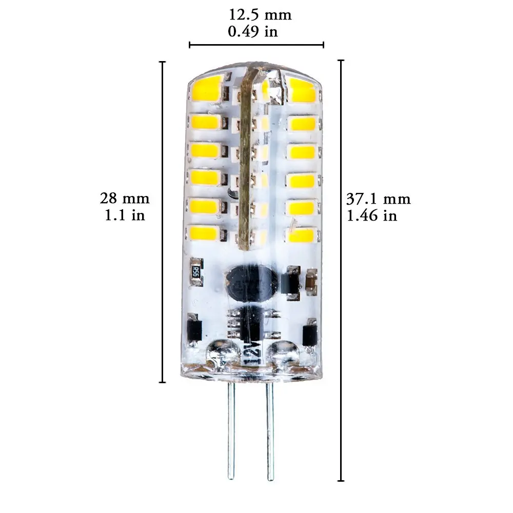 10 шт. лампы-кукурузы 1 5 Вт 3 24 48 64 smd 3014 450 лм | Лампы и освещение