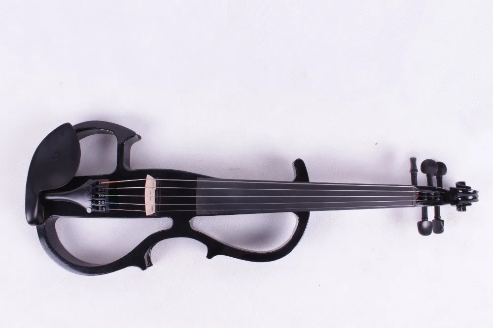 4/4 5 струнная черная электрическая скрипка высокого качества|electric violin|quality violin5