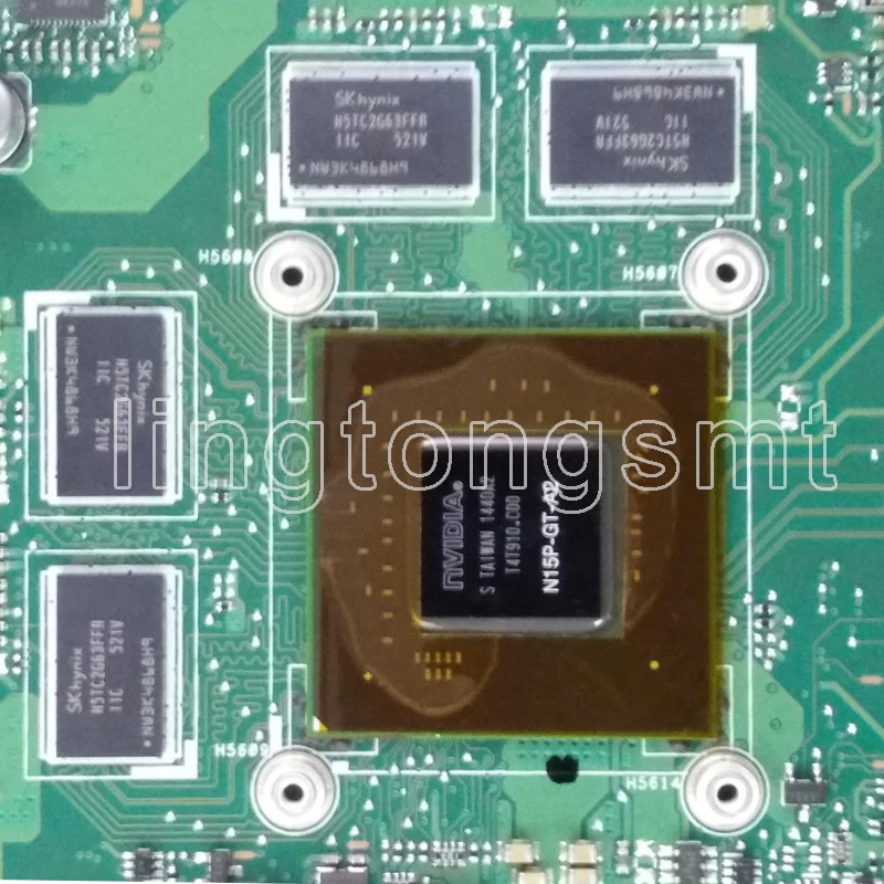 Материнская плата X751LK материнская i7 4510 GTX850M/2 ГБ 4 для For Asus X751L X751LX ноутбука