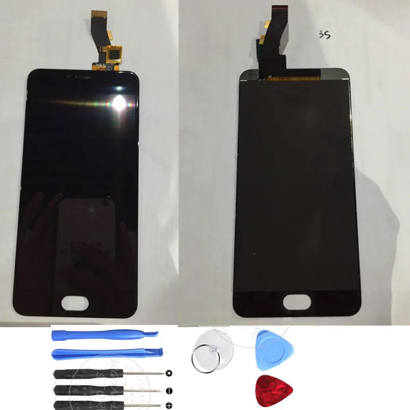 ЖК-дисплей для Meizu M3S/ M3S Mini сенсорный экран дигитайзер полная сборка замена