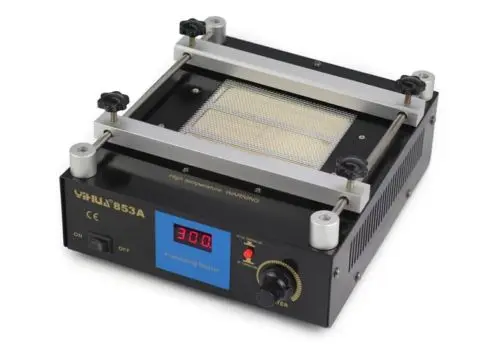 YH-853A 600W SMD PCB Preheater BGA Rework Station Preheating Oven | Электроника