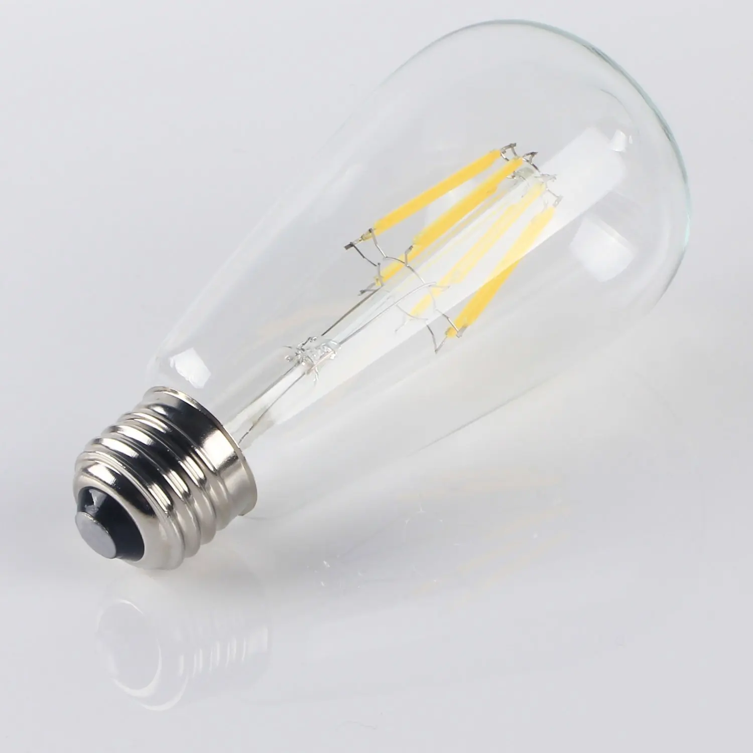 Retro E27 LED Light Bulb 2W 4W 6W 8W 220V 240V ST64 Antique Filament Vintage Edison Bulbs | Лампы и освещение