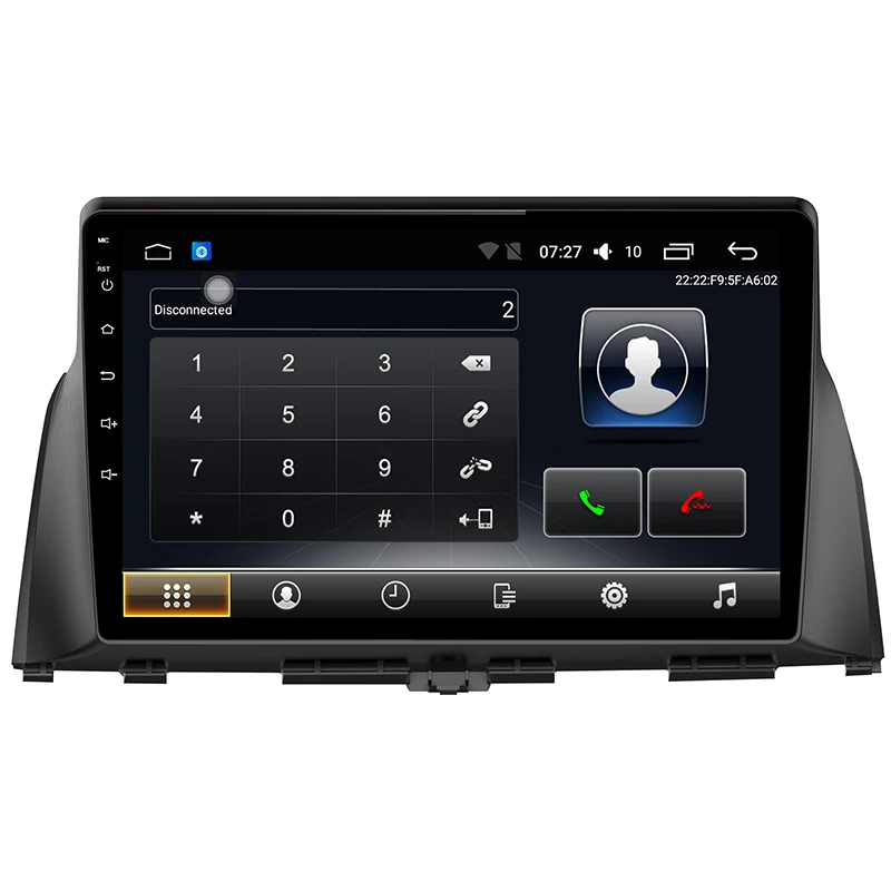 Android 7 1 автомобильный dvd плеер для KIA K5 2015 2017 GPS навигационная система с Carplay/Bluetooth/Dual