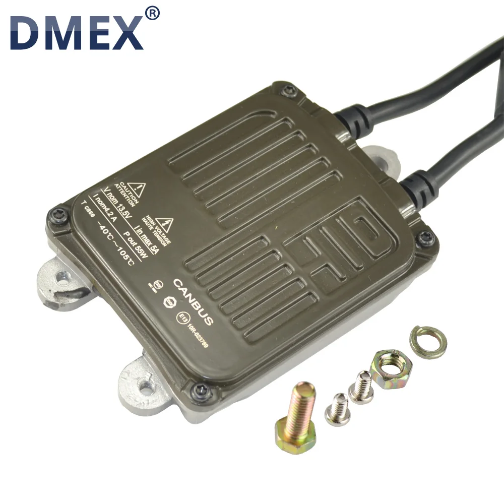DMEX OEM 2 шт. 100% DSP и смарт блок декодер 55 Вт AC тонкий ксеноновые HID Canbus балластный