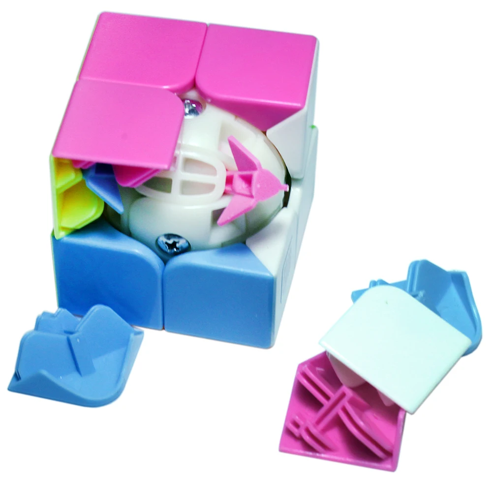 YongJun's Magic Cubes 2*2 YJ YuPo speed Puzzle Cube 2x2x2 Professional Cubos Megico 5 см 2 слоя антистресс | Игрушки и