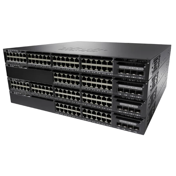 Новый WS-C3650-48PQ-E Catalyst 3650 48-портовый PoE 4x10G ip-сервис Uplink гигабитный Ethernet-коммутатор |
