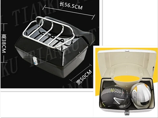 Мотоциклетный семейный багаж с верхней стойкой и спинкой для Honda Shadow Spirit Saber Aero ACE