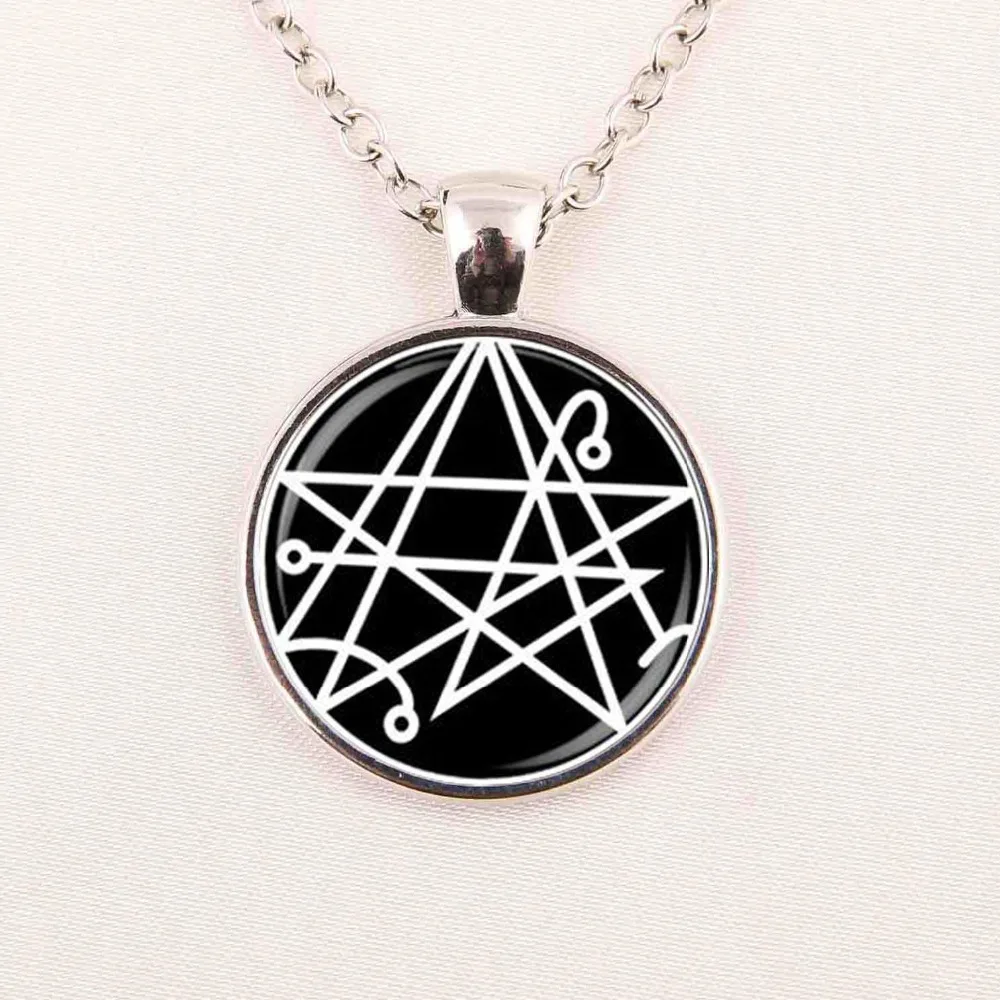 Лидер продаж стеклянный купол ювелирные изделия necronomicon старый знак/sigil of gateaway