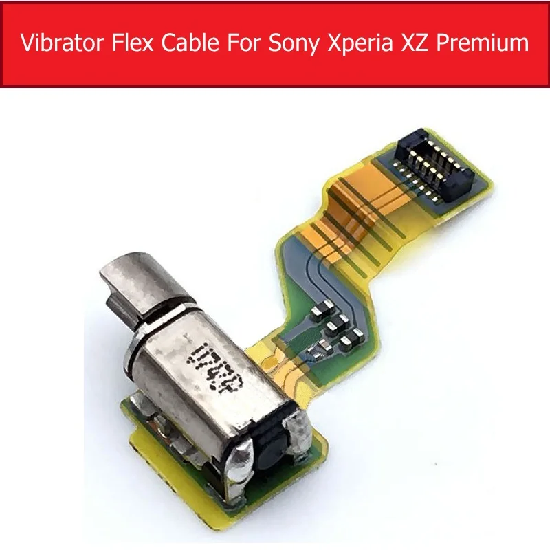 100% подлинный гибкий кабель вибратора для Sony Xperia XZ Premium G8141 G8142 ленточный мотора