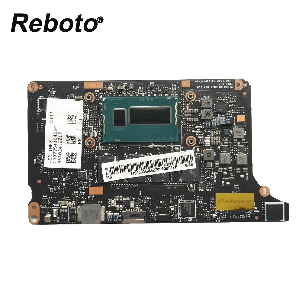 High quality For Lenovo Yoga 2 Pro W8P Laptop Motherboard FRU 90004984 With i5-4200U 4GB RAM NM-A074 MB Tested Fast Ship