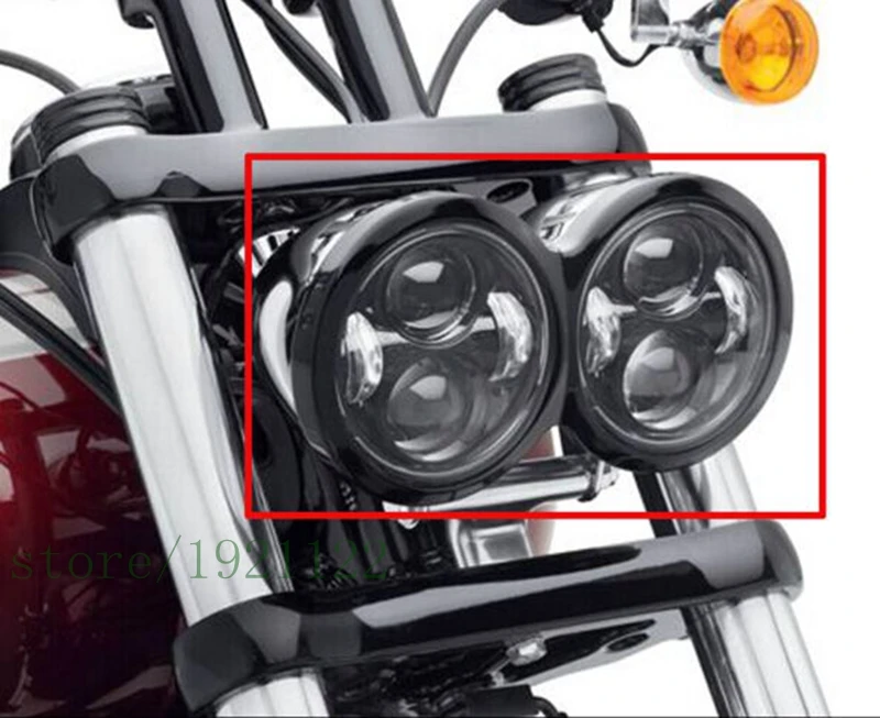 Для Harley Fat Bob FXDF 08 16 мотоциклетсветодиодный Светодиодная лампа фонарь для FatBob