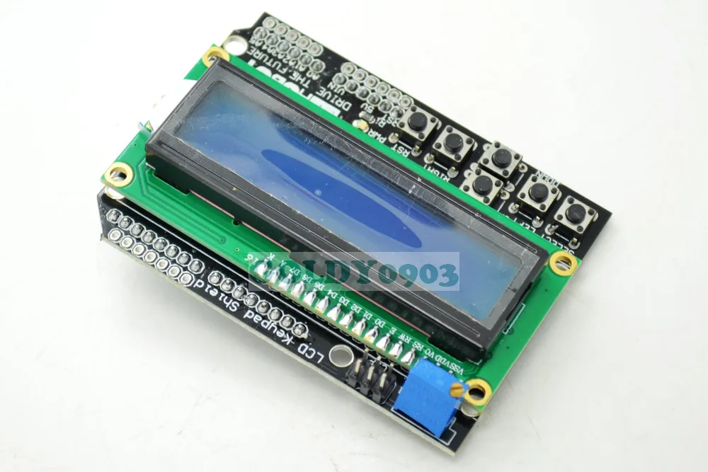 ЖК-экран Arduino 1602 символов клавиатура | Электроника