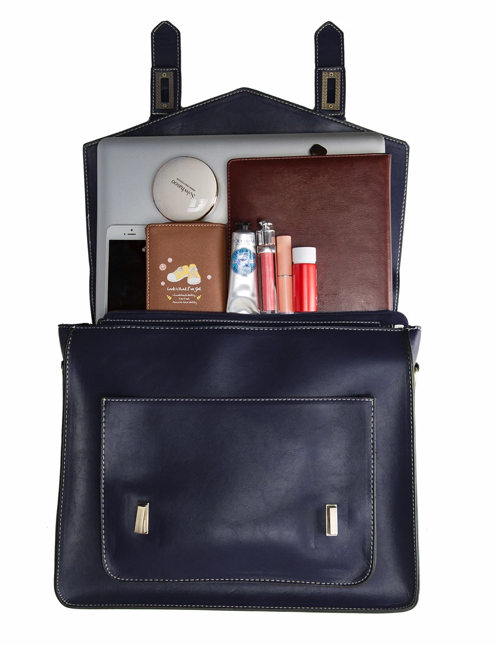ECOSUSI ретро искусственная кожа 14 7 &quotноутбук Crossbody Briefacase курьерские Сумки для