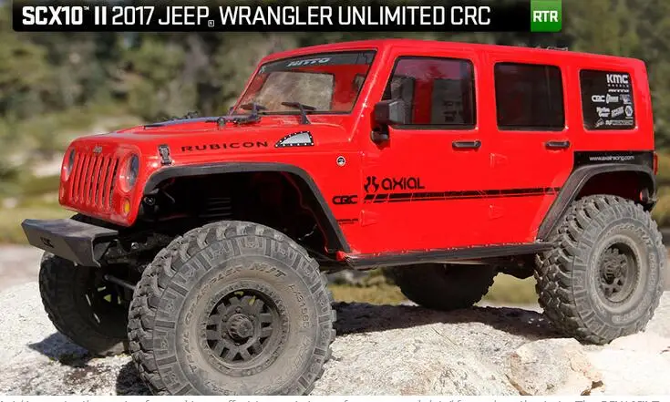 Осевой набор SCX10II Jeep AX90060S Cherokee пульт дистанционного управления имитация