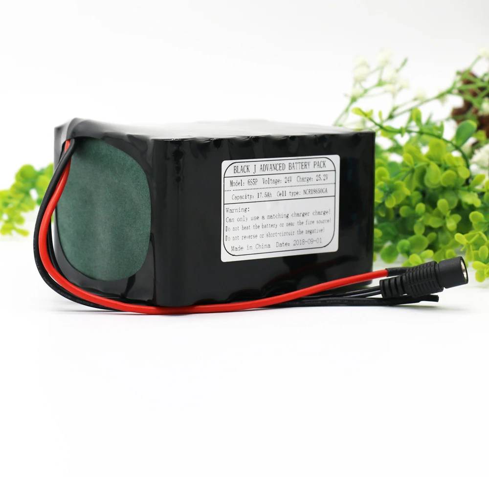 KLUOSI 24 V/25,2 V 17.5Ah 6S5P использовать NCR18650GA литий-ионный аккумулятор с 20A BMS для небольшой электродвигатель Электрический велосипед Скутер