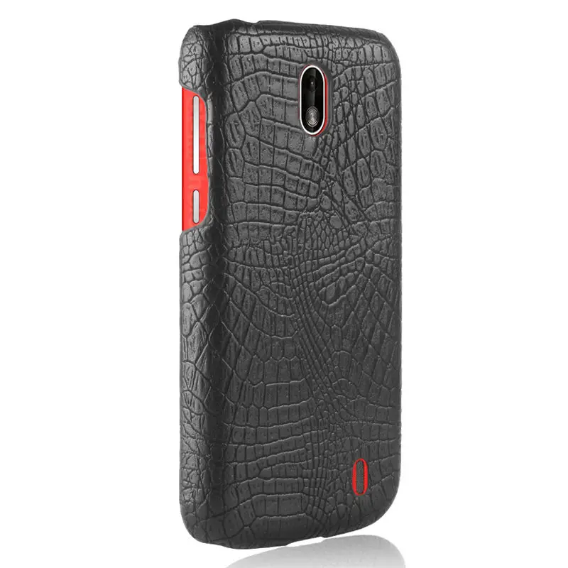Чехол для Nokia 1 2018 чехол жесткая задняя крышка из искусственной кожи телефона TA-1047