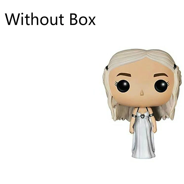 No Box Funko POP Song Of Ice And Fire Игра престолов ПВХ фигурка Коллекционная модель игрушки - Цвет: No Box