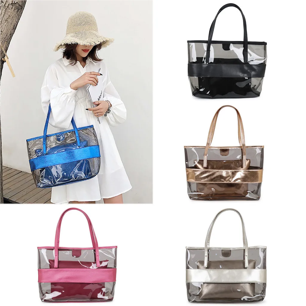 

Woman Bag Transparent Wild Cute Messenger Shoulder Handbag bolsa feminina bags for women 2019 sac main femme bolso mujer