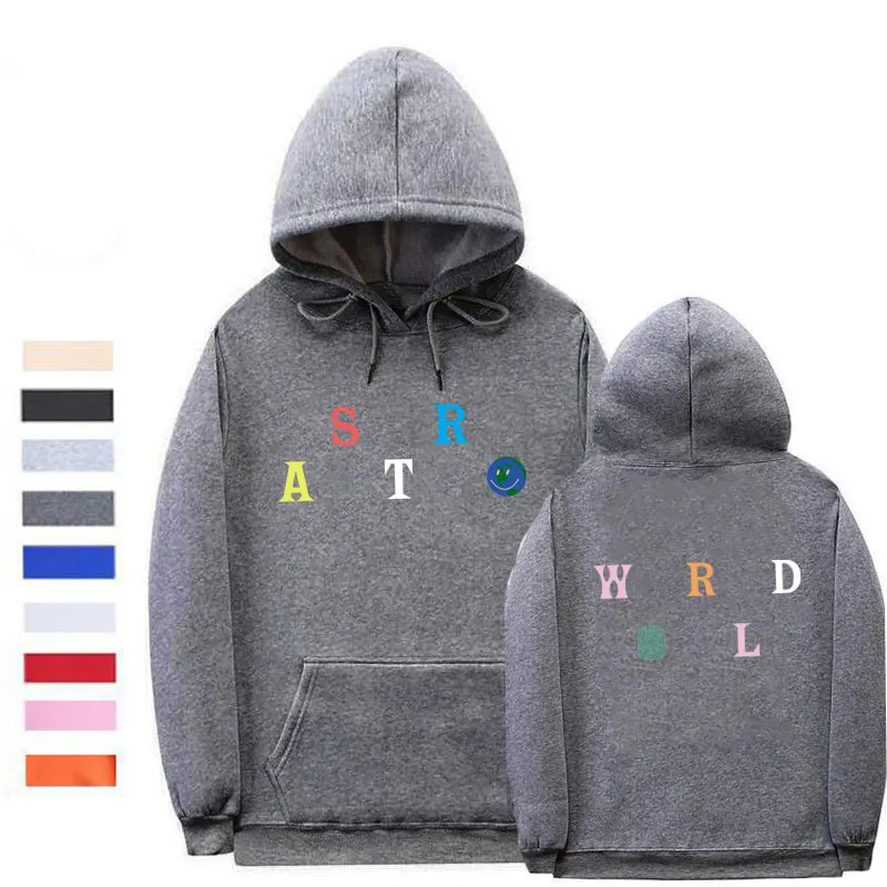 Толстовка с надписью Astroworld для мужчин и женщин модная уличная одежда несколько
