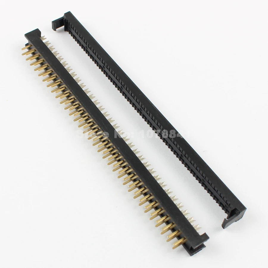 50pcs 2.54mm Pitch 2x32 Pin 64 Male Header IDC Ribbon Cable Transition Connector | Обустройство дома