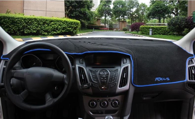 Для Ford Focus 3 MK3 2012 2013 LHD крышка приборной панели автомобиля коврик солнцезащитный тент коврик ковер летние аксессуары