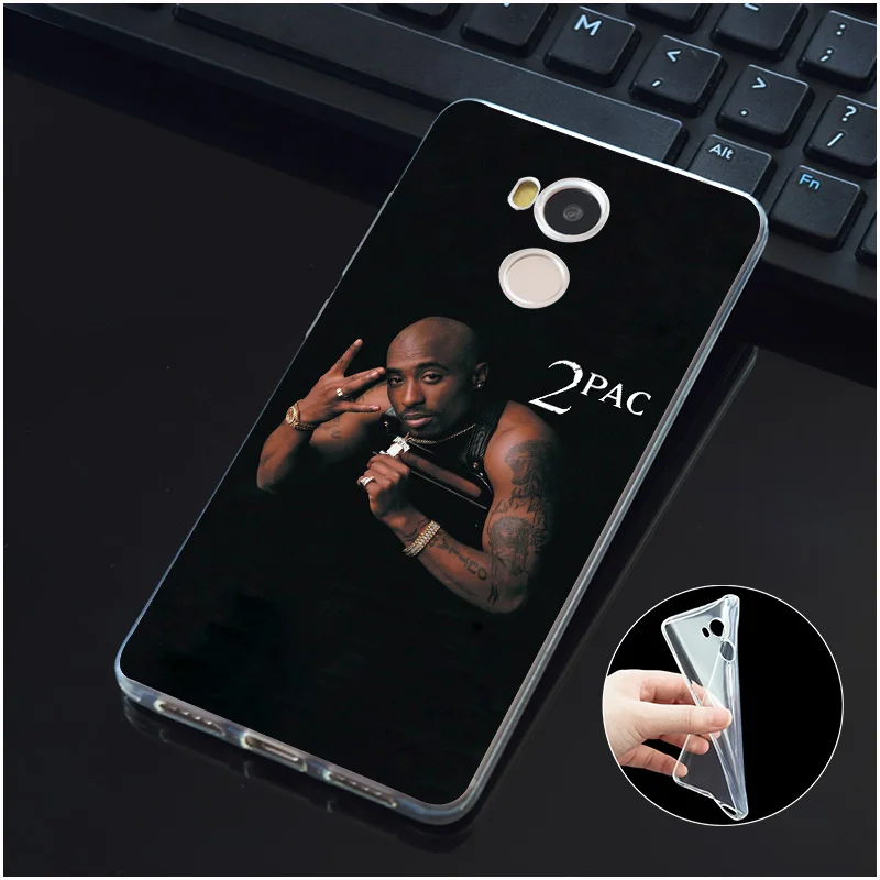 DREAMFOX M362 2pac Eminem Soft TPU Silicone Case Cover For Xiaomi Redmi Note 3 4 5 Plus 3S 4A 4X 5A Pro Global |