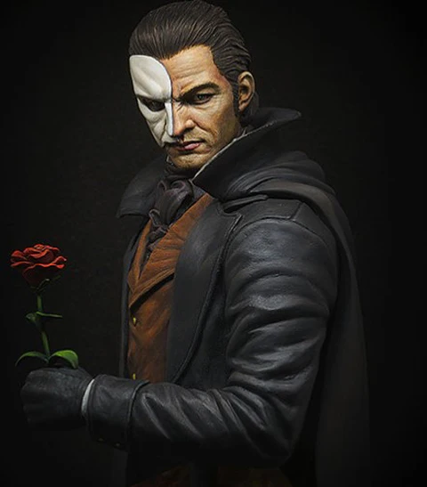 1/9 Angel фильм научно фантастическая роль волшебная музыка фигура из смолы грудь GK
