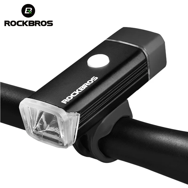 ROCKBROS велосипедная налобный фонарь заряжаемый от Usb водонепроницаемый