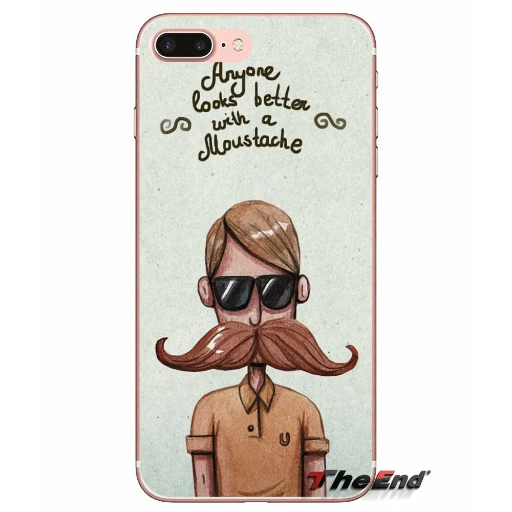 Усов мягкий чехол для Sony Xperia Z Z1 Z2 Z3 Z5 compact M2 M4 M5 E3 T3 XA Aqua LG G4 G5 G3 G2 Mini|case for sony xperia|case