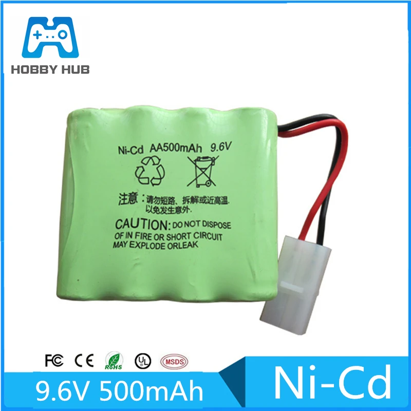 (4 + 4 АА) 9 6 V 500 mAh Ni CD аккумулятор для Huanqi 781 782 дистанционный пульт бак AA батареи мА/ч
